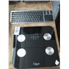 Image 1 : Ozeri Electronic Scale and Arteck Keyboard