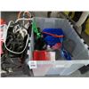 Image 2 : Lot of Ropes, Trickle Charger, Straps, Wire and Sorting Bins