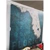 Image 1 : State of Florida Print - 48" x 48"