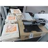 Image 1 : Lot of Full Motion TV Mount, Home Depot Pouch Bags