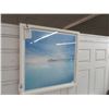 Image 1 : William Stafford "The Pier" Picture - 29" x 29"