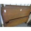 Image 1 : Mahogany Carved Full Bed Frame