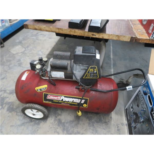 Coleman 25 Gallon 5 HP Air Compressor