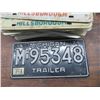 Image 2 : Miller Lighted Sign & icense Plates - No Shipping