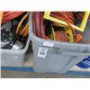 Image 2 : Two Bins Cable Wires, Air Compressor, Electric Saw