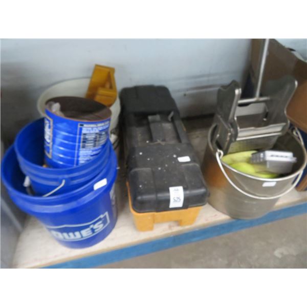 Mop Bucket, Tie Strap, Elbow Reducers, Buckets w/Hardware