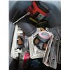Image 2 : Tub Lot of Asst. Tools, Belt Sander, Wire, Battery Chargers
