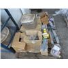 Image 1 : Pallet Lot of Asst. Parts, Hardware & Drill Bits