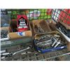 Image 3 : Shelf Lot of Asst. Tools, Hardware, B & D Palm Grip Sander
