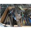 Image 2 : Shelf Lot of Asst. Tools, Husky Allen Key Set, Electric Power Drill