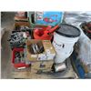 Image 1 : Pallet Lot of Clamps, Sprayers, Braces & Cable