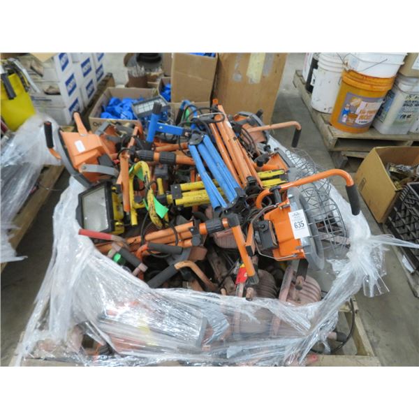 Pallet Lot of Flood Lights