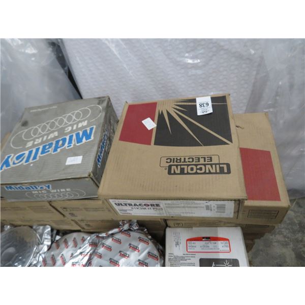 17-Lincoln Gas Sheilded Cored Wire Spool - 17 X $