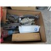 Image 2 : Pallet Lot of Air Nailers, Wire Shelf Brackets & Screws