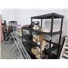 Image 1 : 5-Black/Tan Plastic Rack - 5 X $