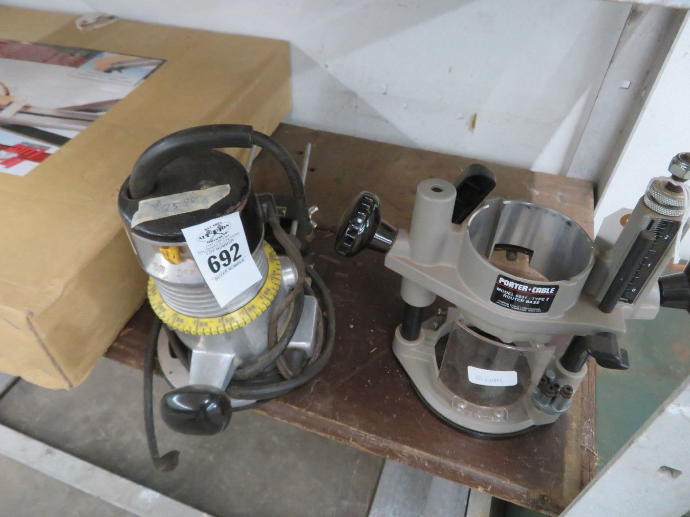 Stanley Router H39b Stanley Router & Porter Cable Router Base