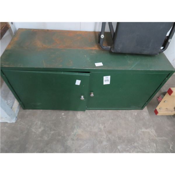 Green 2-Door Cabinet