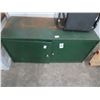 Image 1 : Green 2-Door Cabinet