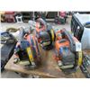 Image 1 : 3-Husqvarna Gas Blower - 3 X $ - (Pulls Free & Have Comp)