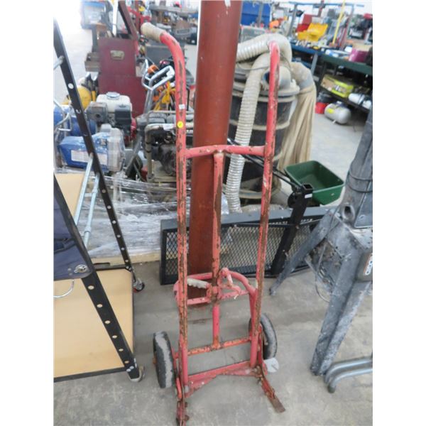 Red Barrel Dolly