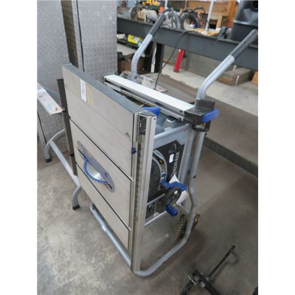 Kobalt Table Saw w/Transport Dolly