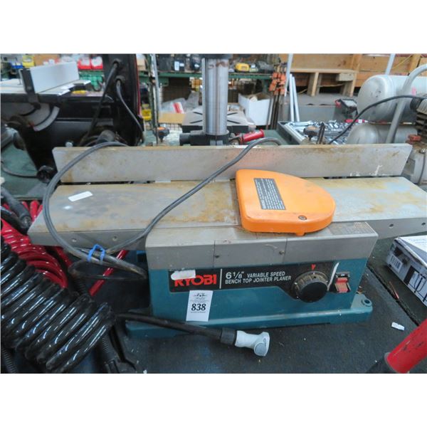 Ryobi 6 1/8 Variable Speed Bench Top Jointer Planer