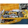 Image 2 : Yellow Plastic Toolbox w/Contents