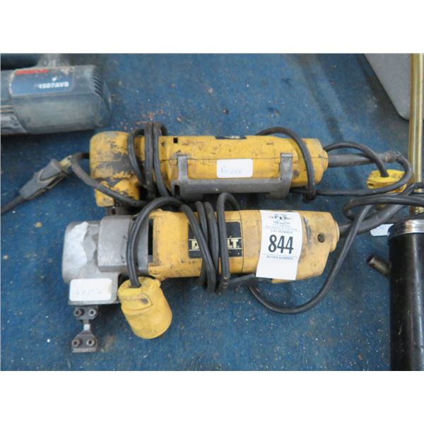 2-Dewalt Angle Drill, Dewalt Jig Saw - 2 X $