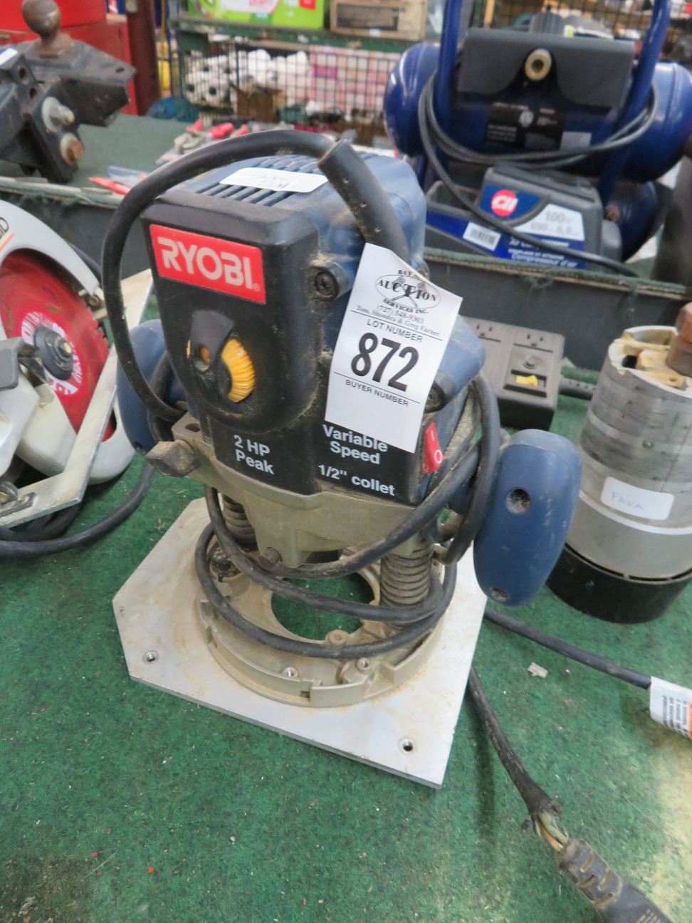 Ryobi 2 HP Peak Router