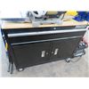 Image 1 : Yukon Rolling Worktop w/Tool Storage, Kwikset Deadbolt, Drill, Hammer, Gloves