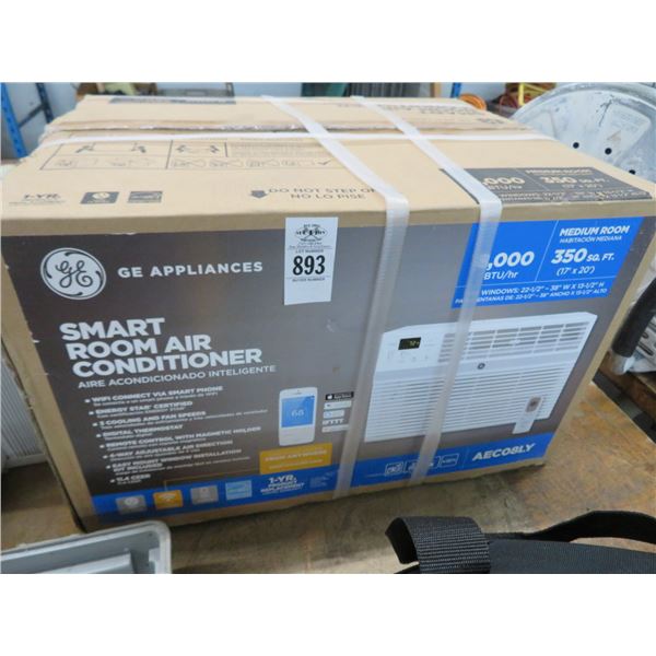 GE New 8000 BTU 350 Sq. Ft. Smart Room Air Conditioner