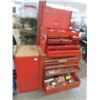 Image 1 : Red Snap On Rolling  Toolbox w/Contents