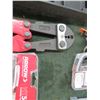 Image 2 : Lot of Pipe Crimper, Hammer Tackers, Stapler and Level Squares