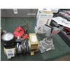 Image 1 : Lot of Inflator, Dremel 7300 and Bench Vise
