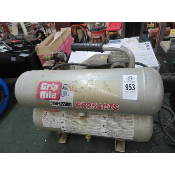 Cool Rite Protable Compressor Grip Rite Air Compressor