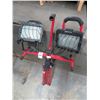 Image 1 : Craftsman Double Flood Light w/Stand