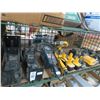 Image 1 : 7" Sander, Dewalt Batteries (4), Dewalt Battery Chargers (4), Ryobi Chargers (2)