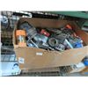 Image 1 : Shelf of Staple Gun, Screws, Rollers and Cable Wires