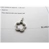 Image 1 : 18K WG Diamond Pendant w/30 Round Diamonds 7.2g -