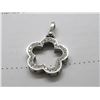 Image 2 : 18K WG Diamond Pendant w/30 Round Diamonds 7.2g -