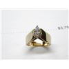 Image 2 : 14K YG Diamond Solitaire Ring w/One Marquise Cut Diamond 5.9g