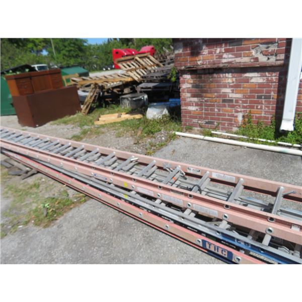 2-Werner FG 38' Extension Ladders - 2 X $