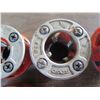 Image 3 : Ridgid Manual Pipe Threader Ratchet & Handle w/  Misc Size Die Heads