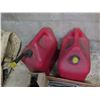 Image 10 : Contents of Shelf: Gas Cans, Fixtures, Fittings, Hose, Tools, Hardware, etc