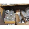 Image 5 : Contents of Shelf: Gas Cans, Fixtures, Fittings, Hose, Tools, Hardware, etc