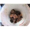 Image 13 : Pallet Multiple Buckets Hardware, Fittings, Valves, Elbows, Pipe Lengths, etc