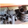 Image 16 : Qty 2 Pallets Misc Stands, Pipe Lengths, Elbows, Valves, Gaskets, etc