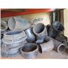 Image 17 : Qty 2 Pallets Misc Stands, Pipe Lengths, Elbows, Valves, Gaskets, etc