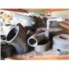 Image 18 : Qty 2 Pallets Misc Stands, Pipe Lengths, Elbows, Valves, Gaskets, etc
