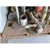 Image 2 : Qty 2 Pallets Misc Stands, Pipe Lengths, Elbows, Valves, Gaskets, etc